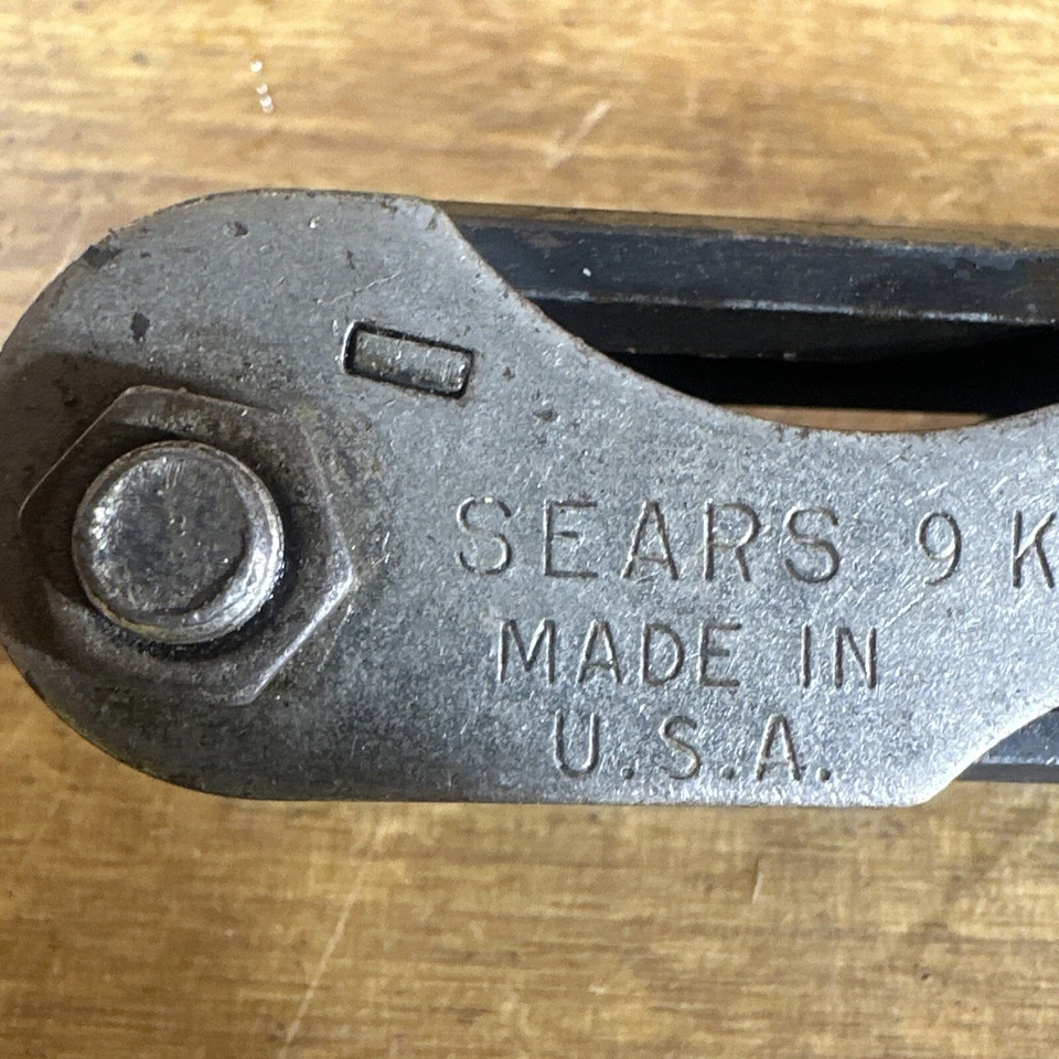 Vintage Sears 9-in-1 Hex Key Set - 9-46281 - Made in USA Allen Key Tool - Image 2 of 4