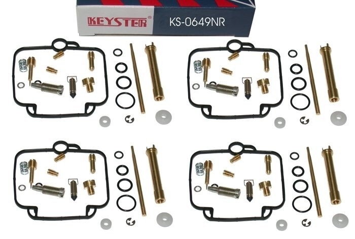 Kit réfection carburateur Keyster Japon KS-0649NR en laiton premium pour Suzuki GSXF 750