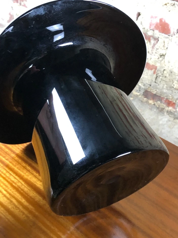 Seau a champagne / rafraîchissoir en verre de Murano vintage 60'S - Photo 4/4