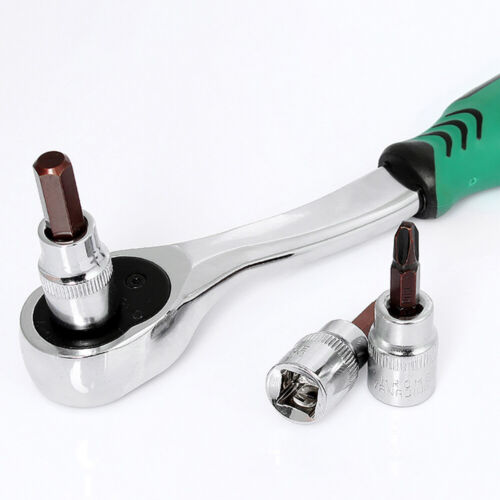3/8" Torx, Sechskant, Kreuz, Schlitz, Pozi Bits Steckschlüssel Bit-Einsatz Nuss - Bild 7 von 44