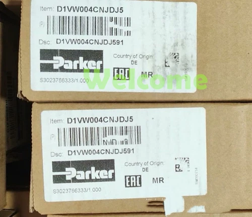 New Parker D1VW004CNJDJ591 hydraulic valve Fast Shipping via FedEx or DHL