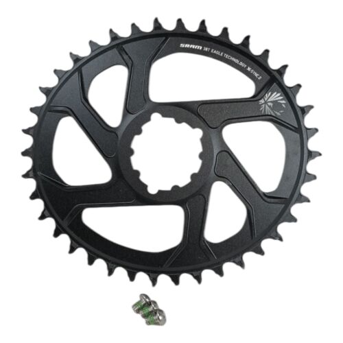 Sram Chainring Narrow Wide 38T oval 11 speed 3mm offset boost Black
