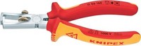 Abisolierzange Vde Mit Mehrkomponenten-Griffen 160Mm Qmm Knipex