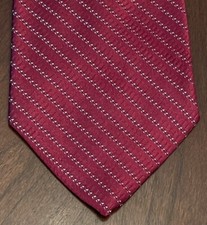 Michael Michael Kors Burgundy 100% Silk Men’s Neck Tie Made In USA