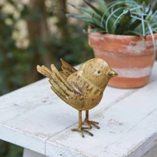Colonial Tin Works Thornehill Bird Figurine, 3.5-inch Height, Box of 4, Home