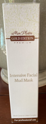 Mon Platinum Gold Edition Intensive Facial Mud Mask Black Caviar 3.4fl.oz./100ml