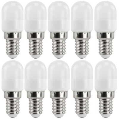 10Pcs E14 2W LED Glühbirne Leuchtmittel Lampe 220-240V 150lm 8x2835 SMD Warmweiß