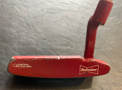 Ray Cook Budweiser Classic Plus 1 Putter Beached Face Steel Shaft RH