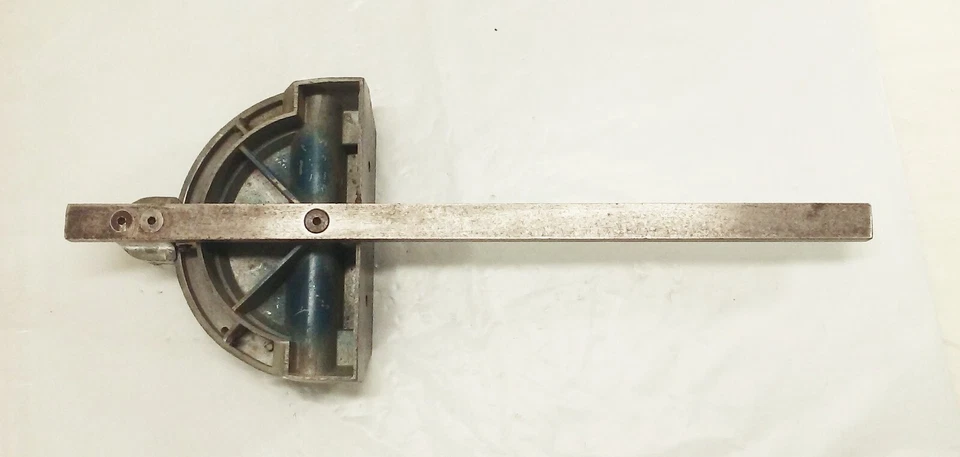 Vtg Atlas 10" table saw miter gauge 3060 3070 3080 - Image 3 of 4