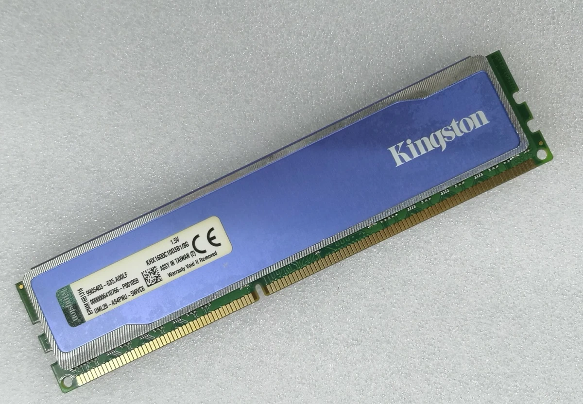 tofu Inclinado despreciar Kingston Hyperx BLU 8GB DDR3 1600MHz Desktop RAM KHX1600C10D3B1/8G Original | eBay tofu Inclinado despreciar Kingston Hyperx BLU 8GB DDR3 1600MHz Desktop RAM KHX1600C10D3B1/8G Original | eBay