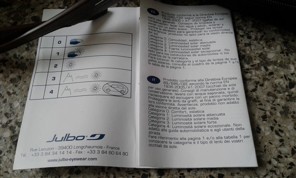 Occhiali da sole Julbo Whoops Spectron 3 marrone opaco con custodia - Immagine 3 di 4