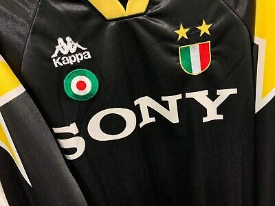 Juventus 1995-1996 Third Kit Long Sleeve Sz L Football Juventus 1995-1996 Third Kit Long Sleeve Sz L Football