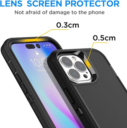 Coque pour iPhone 16 15 14 Plus 13 12 11 Pro Max Antichoc Tapis Résistant - Photo 7 sur 22