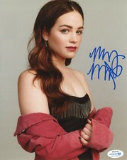 Mary Mouser Cobra Kai Autographed Signed 8x10 Photo ACOA
