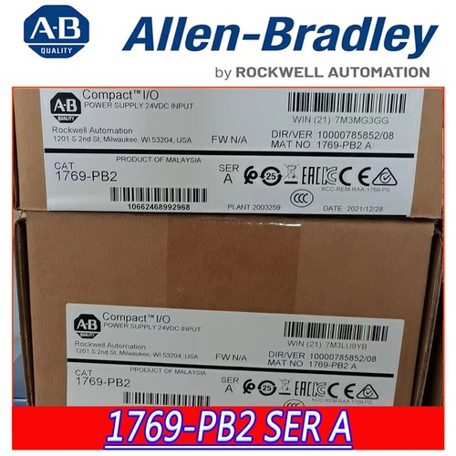 Alimentatore Allen Bradley 1769-PB2 CompactLogix DC 2A/0.8A nuovo sigillato