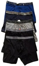 Lot 5 Assorted Men  s Classic Fit Boxer Brief Underwear Size XL Multicolor NWT