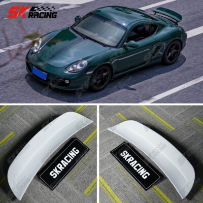 Fits Porsche 987 Cayman S 06-12 Carbon Fiber/Gloss Black Rear Wing Trunk Spoiler