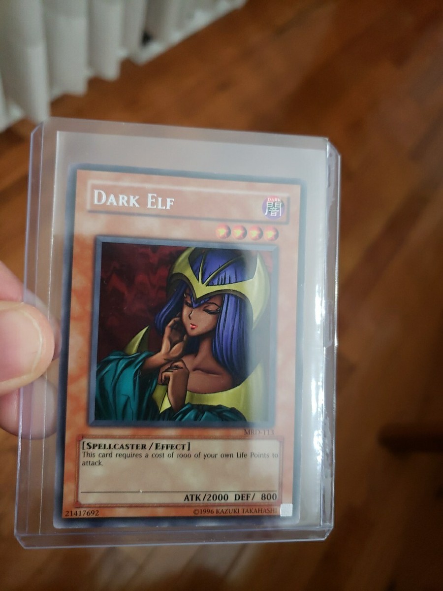 Yu-Gi-Oh! TCG Dark Elf Metal Raiders MRD-113 Unlimited Rare NM Never Played  With