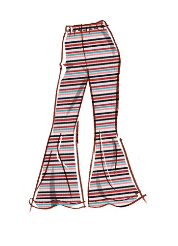 McCall’s Kinder und Mädchen Strick Top, Kleider und Hose Schnittmuster M8353 - Bild 6 von 10