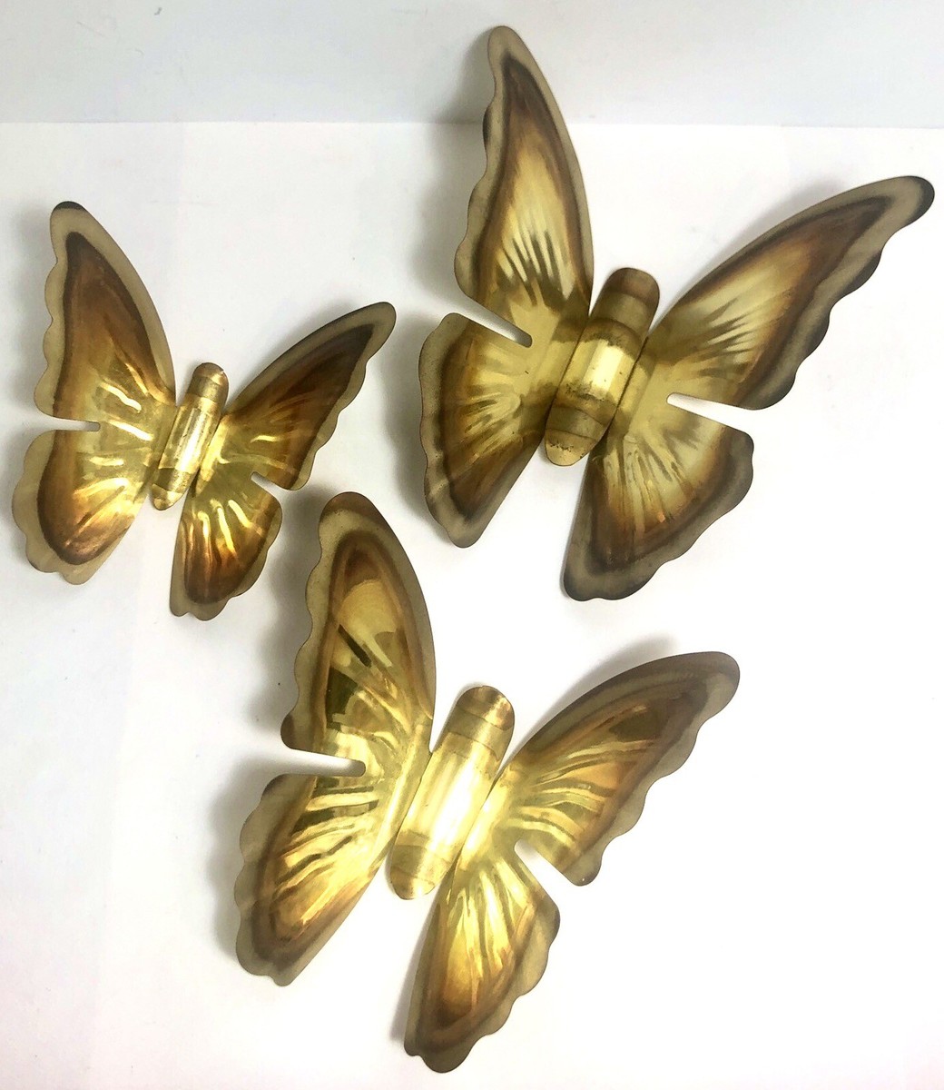 Butterflies Vintage Home Interiors Vintage Butterfly Wall Art,