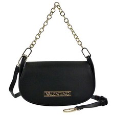 Valentino Bags Vinile Flap Bag Shoulder Bag Crossbody Black New