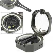 For Outdoor Hiking Camping Survival Marching Pocket Transit Army Geology Compass