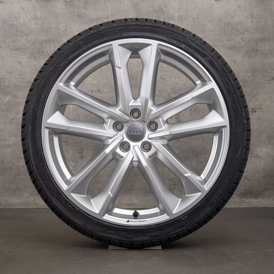 Audi A6 S6 Winterräder 21 Zoll 4K C8 Felgen 4K0601025AE silber Sport Design NEU - Bild 3 von 4