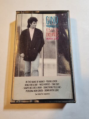 Gino Vannelli- Big Dreamers Never Sleep -CBS VG+/EX CS6