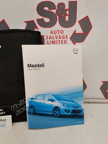 Mazda 5 05-10 Owners Handbook Service Manual book - 第 8/12 張圖片