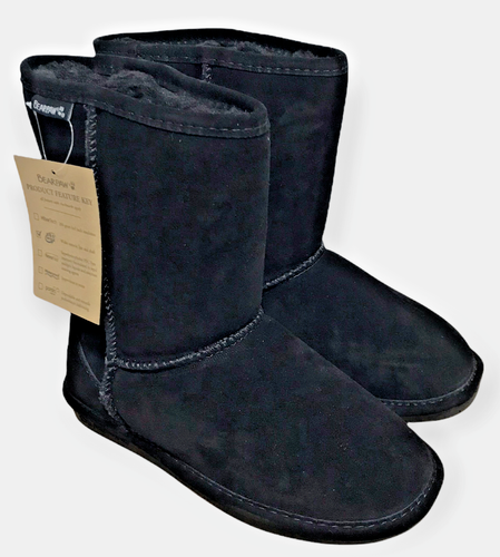 Bearpaw Women's Emma Short Wide Boot, Size: 6.5