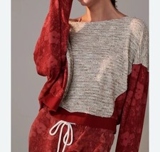 Anthropologie Saturday Sunday Sz S Sweater Dolman Sleeve Boxy Knit Long Sleeve