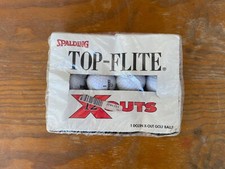 Spalding Top-Flite X-Outs Golf Balls 1 Dozen/12 balls Unopened New - White