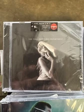 The Tortured Poets Department CD by Taylor Swift + The Black Dog Bonus + Poster