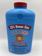 Gold Bond Maximum Strength Foot Powder, 12.5 Ounce WITH TALC DISCONTINUED Large