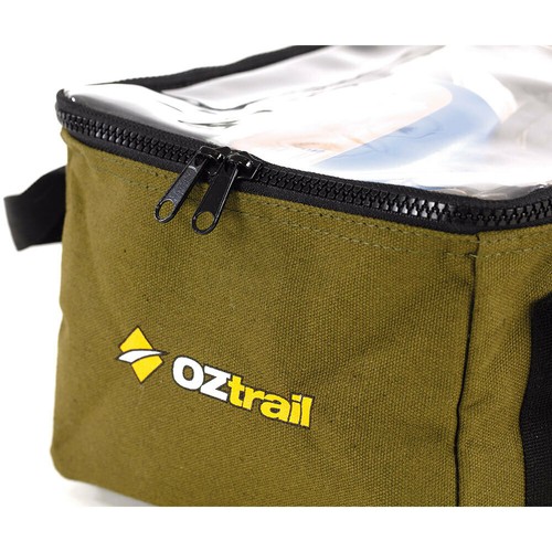 OZtrail Clear Top Canvas Bag Medium for 4wd camping storage space