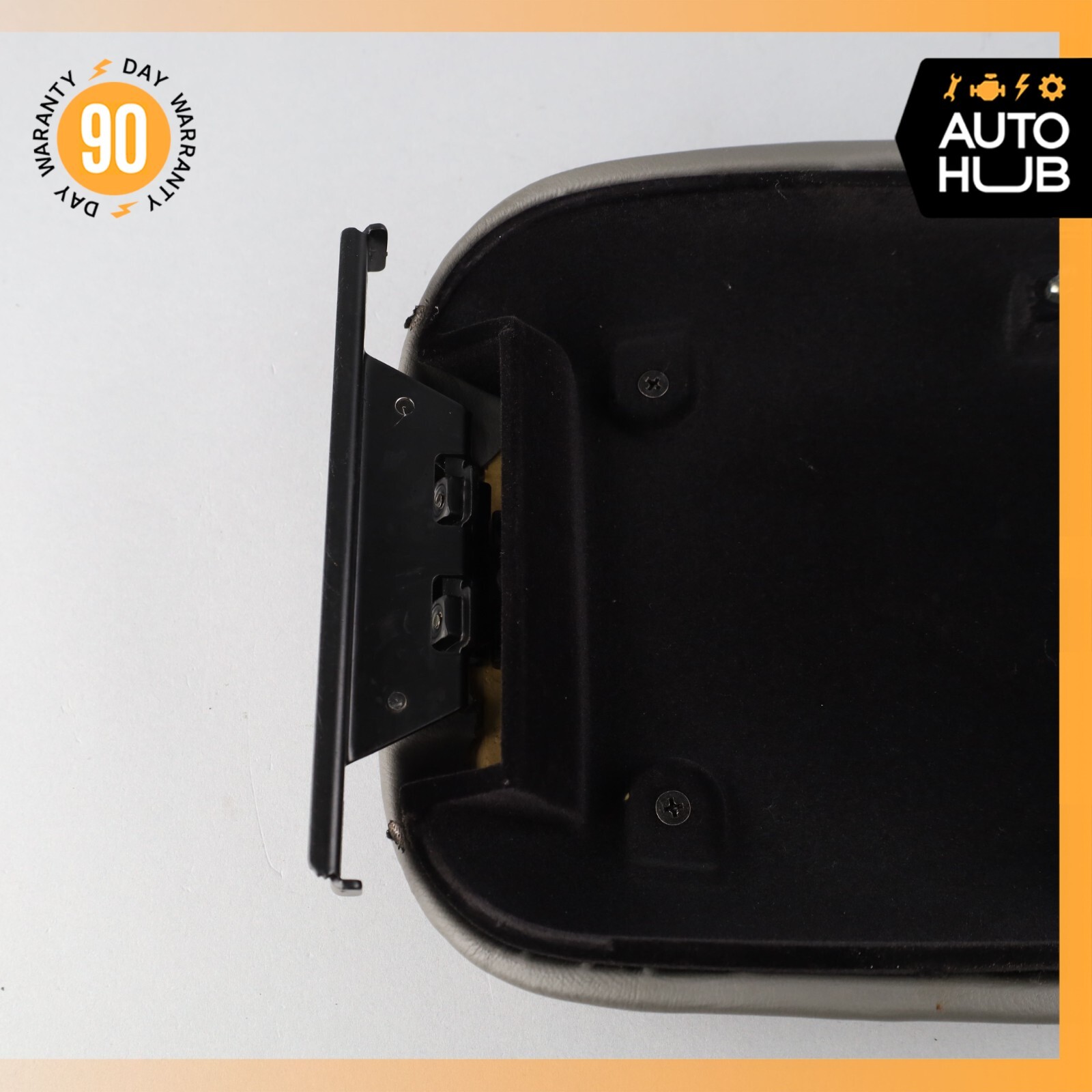 02-07 Maserati Coupe GT 4200 M138 Center Console Arm Rest Armrest Cover Gray OEM