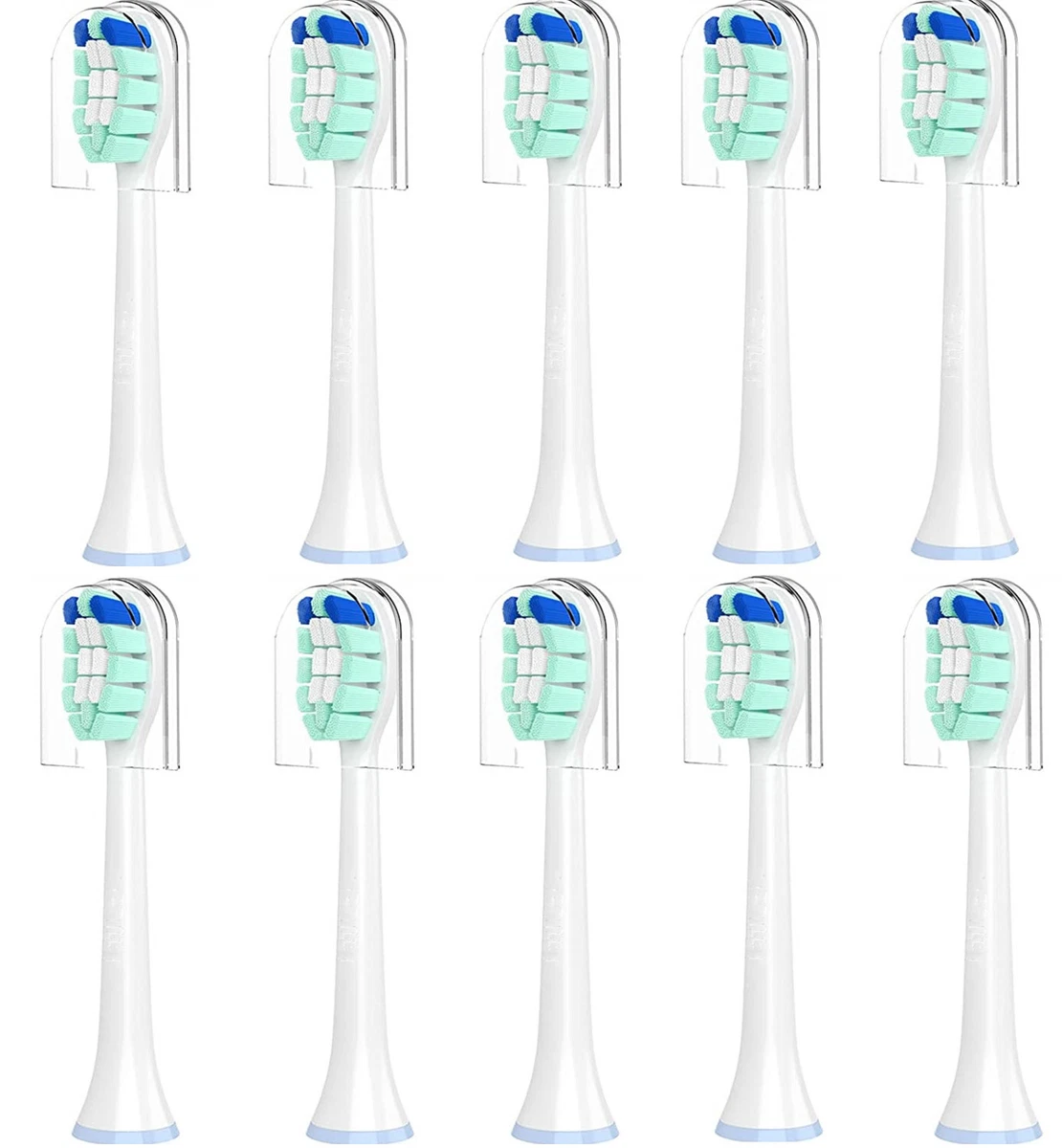 10 Pack Toothbrush Heads Compatible with Philip HX9690/05 HX9903/11 HX9924/11