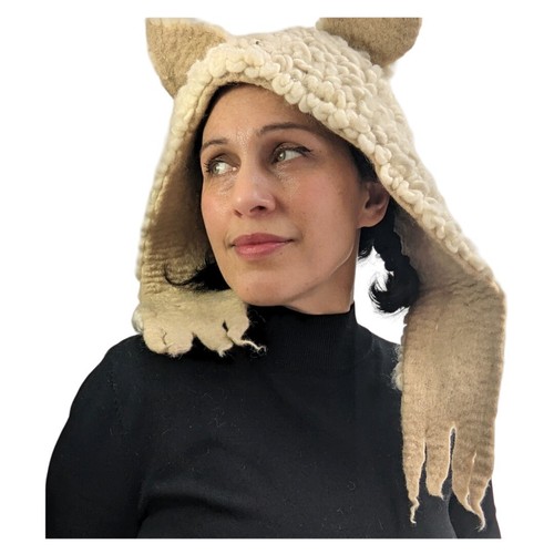 Oveja Cordero Cabra Conejo Vida Salvaje Granja Gorro de Animal Bosque Tema Traje - 第 10/12 張圖片