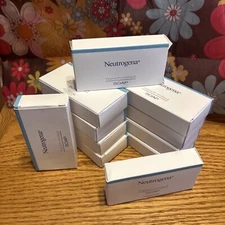 New Neutrogena French Milled Soap Lot of 10 each 1 oz Bars Travel Size Bath