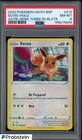 2022 Pokemon SWSH BSP Astral Radiance Three Blister #212 Eevee Holo PSA 8