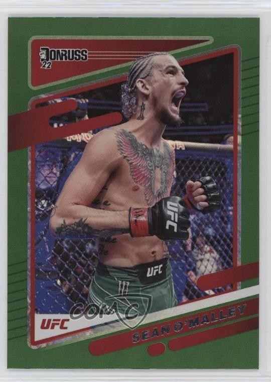 2022 Donruss UFC Green Flood Sean O'Malley #48 12gr