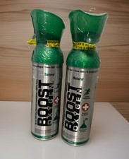 2 Count Boost Oxygen 95 Pure Oxygen 5 Liters, Natural, New Factory Sealed Med