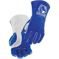 Black Stallion 320 CushionCore Split Cowhide Stick Welding Gloves Small