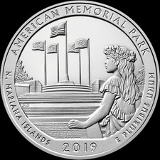 2019 S Northern Mariana Island Memorial Park BU Quarter ATB