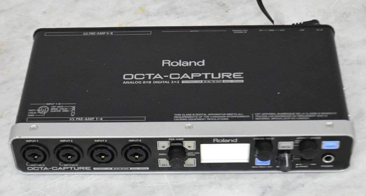 Roland UA-1010 OCTA-CAPTURE Digital Recorder Audio Interface