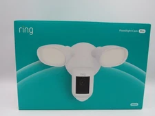 Ring Floodlight Cam Wired Pro with motion-activated 1080p HD White NEW SEALED