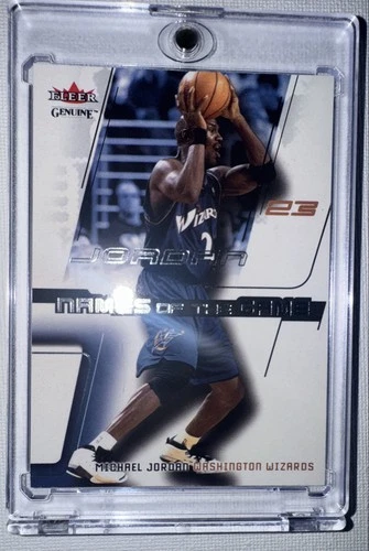 2002-03 Fleer Genuine - Names of the Game Michael Jordan #NG 7