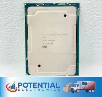 Intel Xeon Platinum 8268 2.90GHz 24-Core Server Processor - SRF95 Socket LGA3647