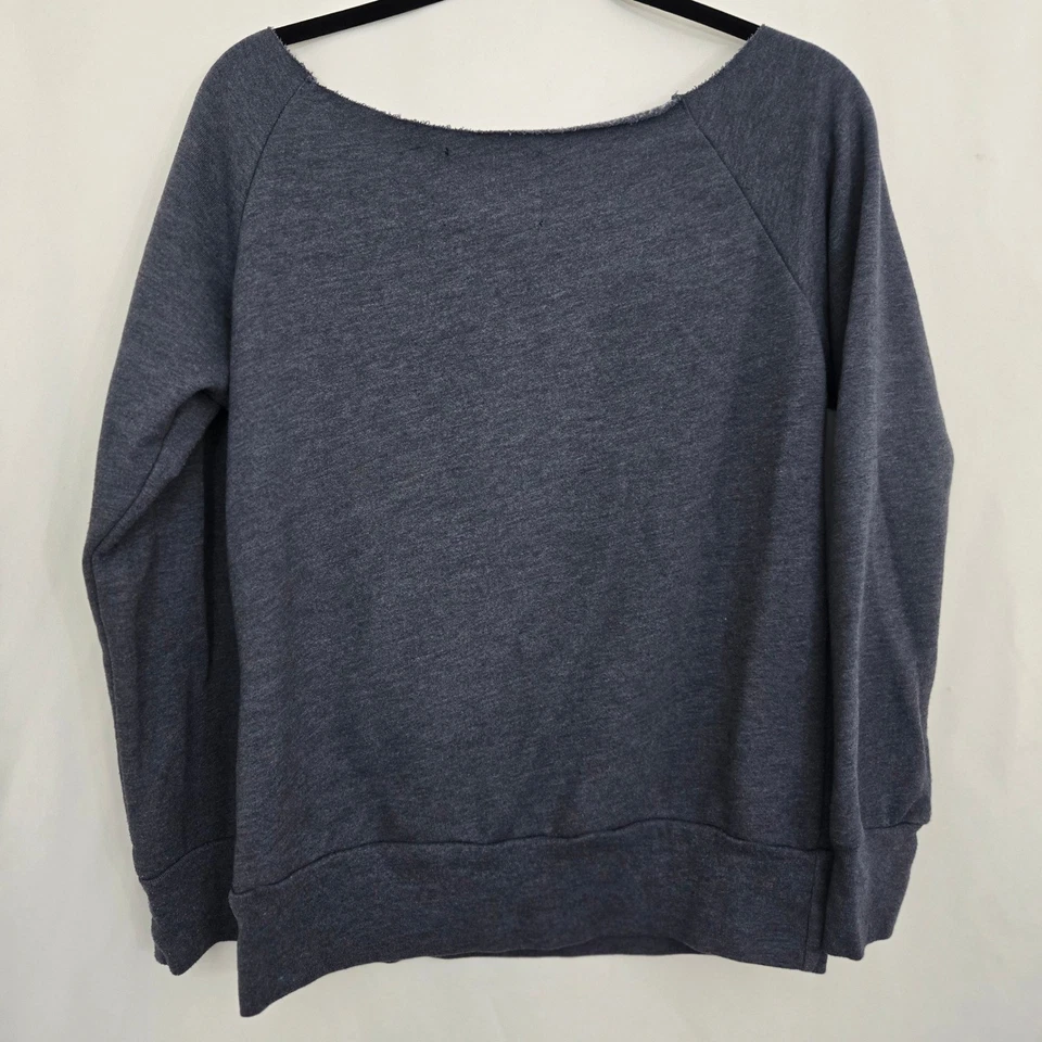 Sudadera holgada Signorelli UCLA Bruin HECHA EN EE. UU. Fuera del hombro borde crudo M Foto 3 de 4