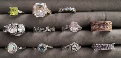 Ryze/RBP Sz 5-7 Promise & Wedding Ring Gorgeous Placeholders - PRICE IS PER RING